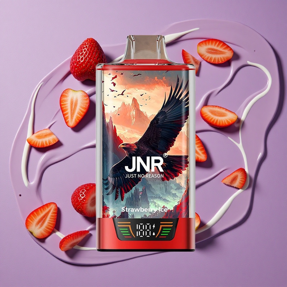 JNR Falcon Pro 28000 Aardbei IJs 30ml 950mAh