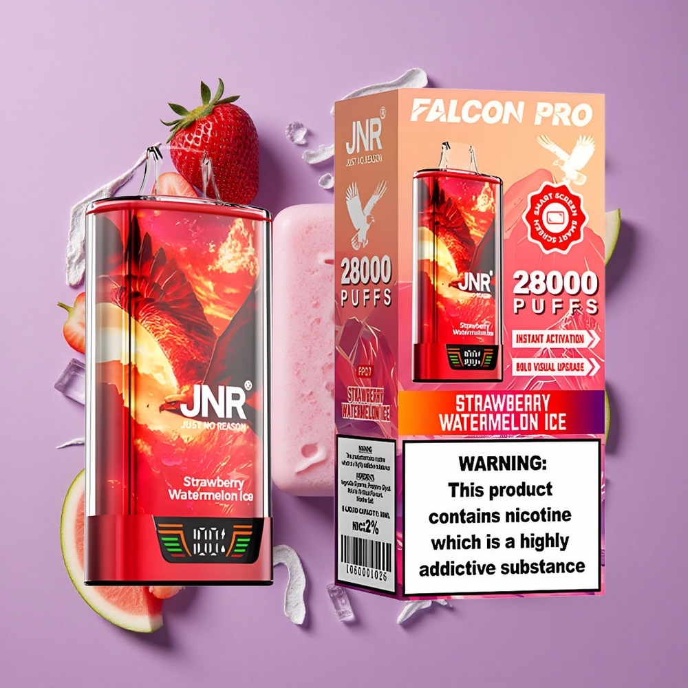 JNR Falcon Pro 28000 Aardbei Watermeloen IJs 30ml 950mAh