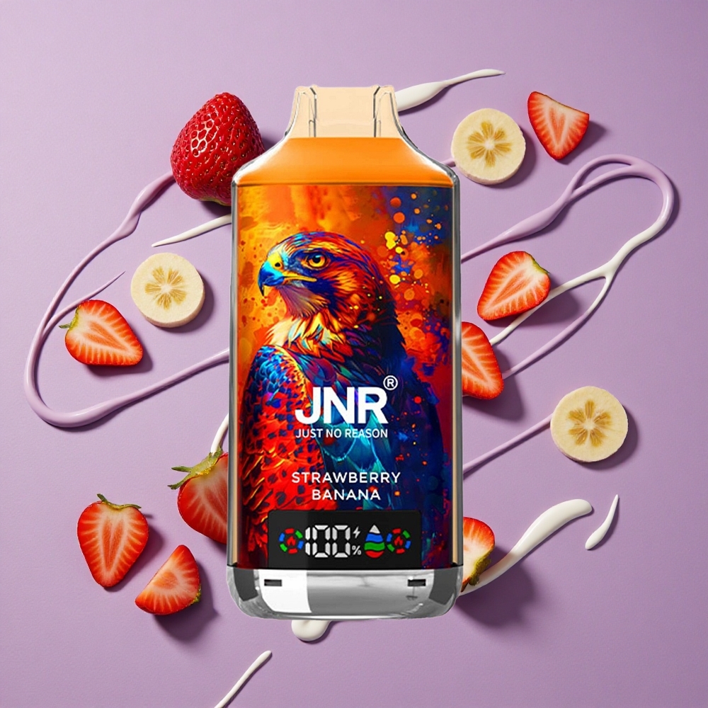 JNR Falcon X 18000 Puffs Aardbei Banaan 750mAh 24ml