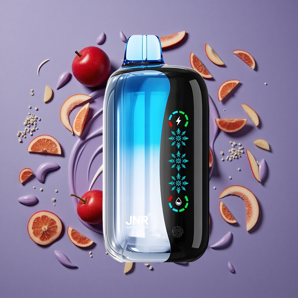 JNR Flex Ice 21000 Puffs Blauwe Kersen Explosie Aanpasbare Ijs & Type-C Opladen