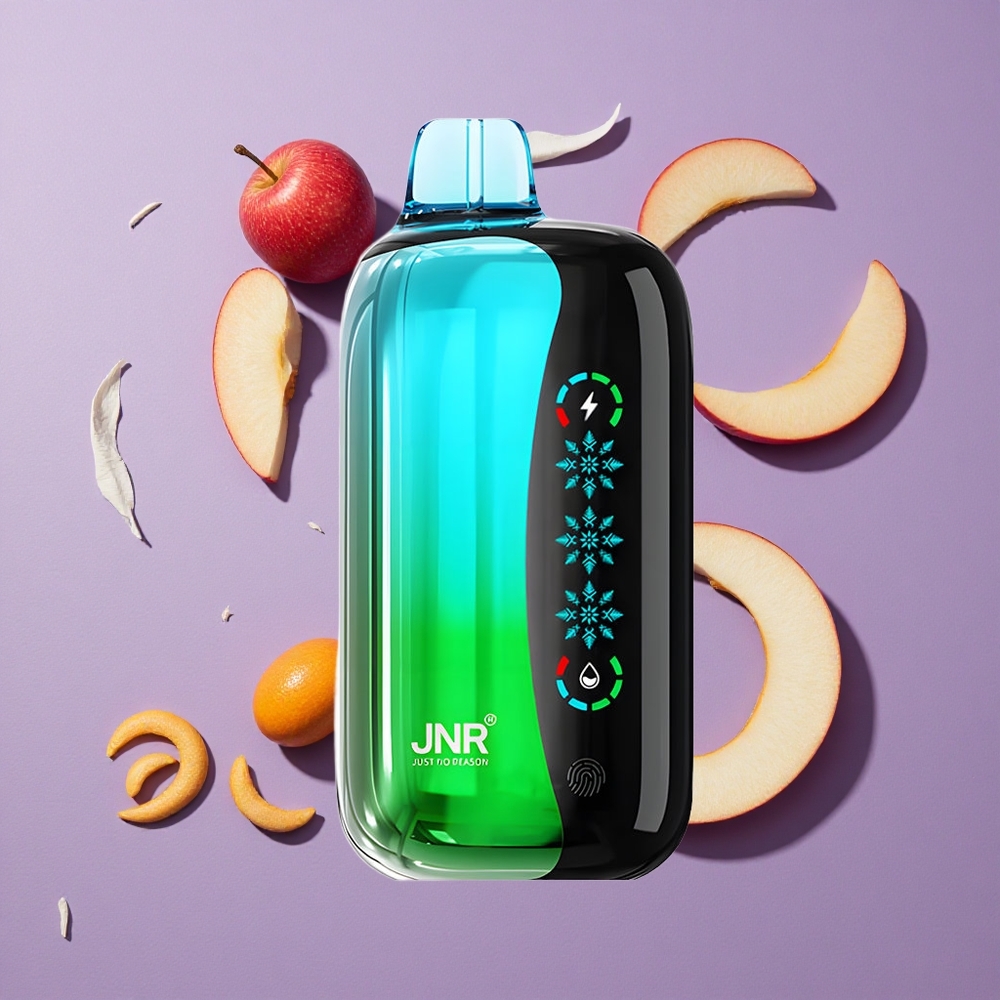 JNR Flex Ice 21000 Puffs Dubbele Appel Aanpasbare Ijs & Aanpasbare Luchtstroom