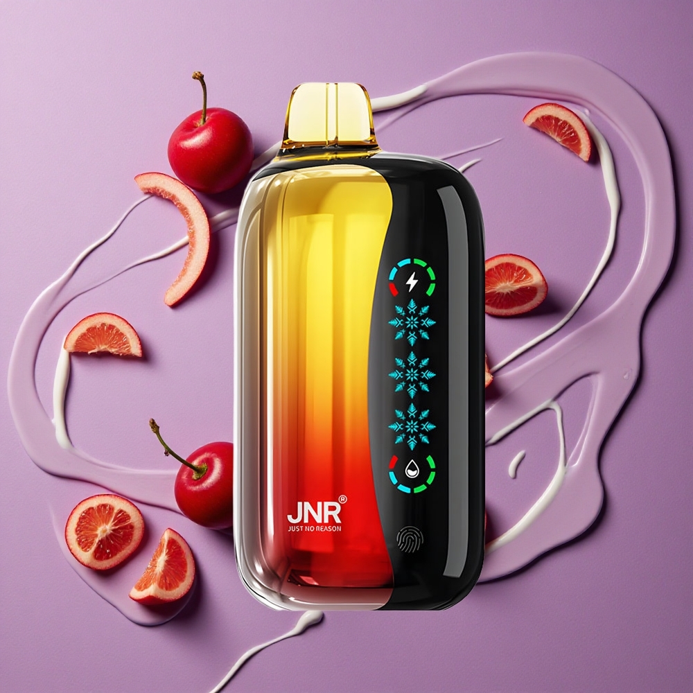 JNR Flex Ice 21000 Puffs Kersen Cola Aanpasbare IJs & Touchscreen