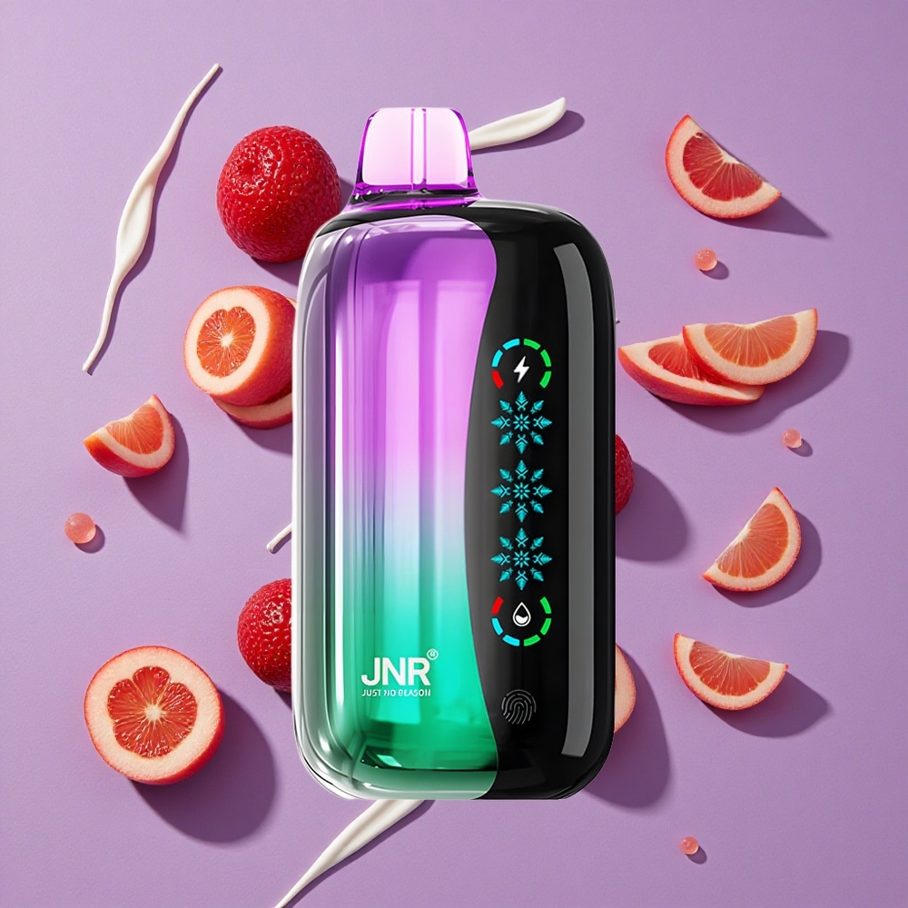 JNR Flex Ice 21000 Puffs Zure Kersen Gummies Aanpasbare Ijs & Aanpasbare Luchtstroom