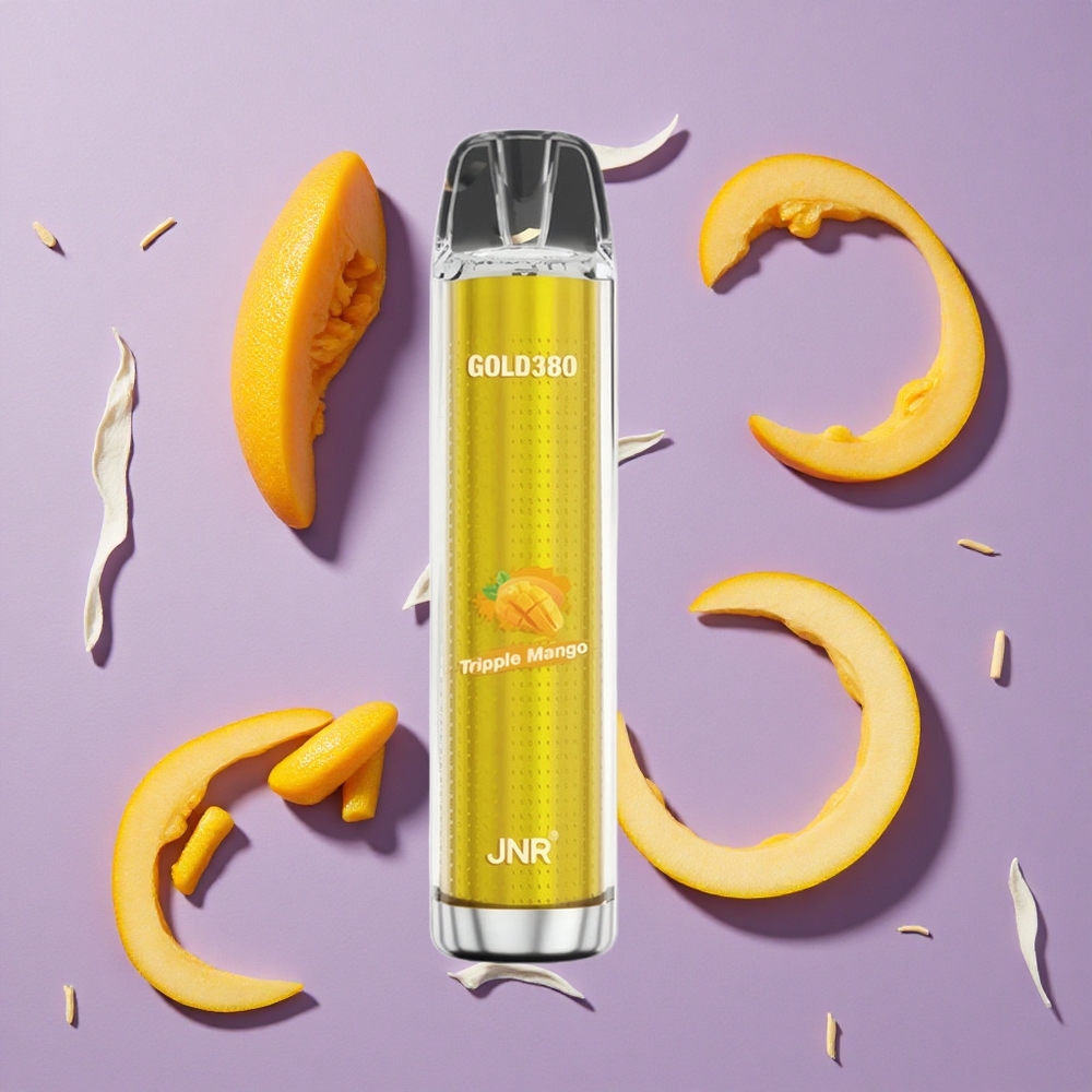 JNR Gold380 6000 Puffs Drievoudige Mango 1500mAh 13ml