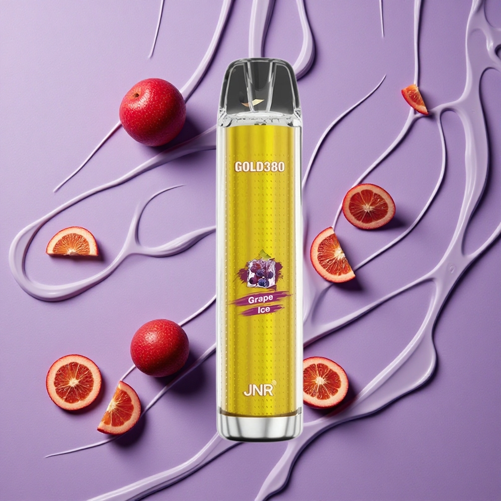 JNR Gold380 6000 Puffs Druiven IJs Wegwerp Vape 13ml 1500mAh