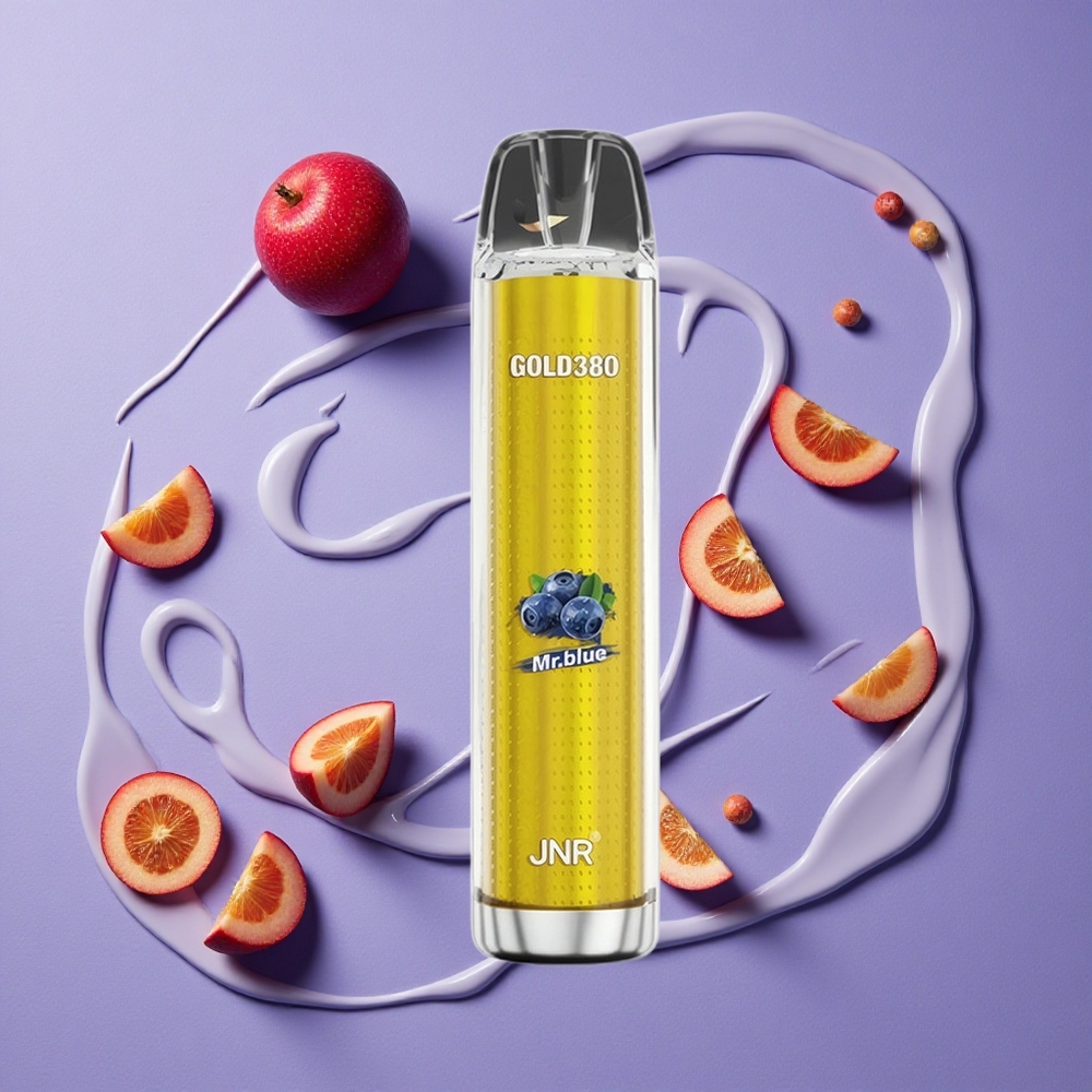 JNR Gold380 6000 Puffs Wegwerp Vape Mr Blauw 1500mAh 13ml