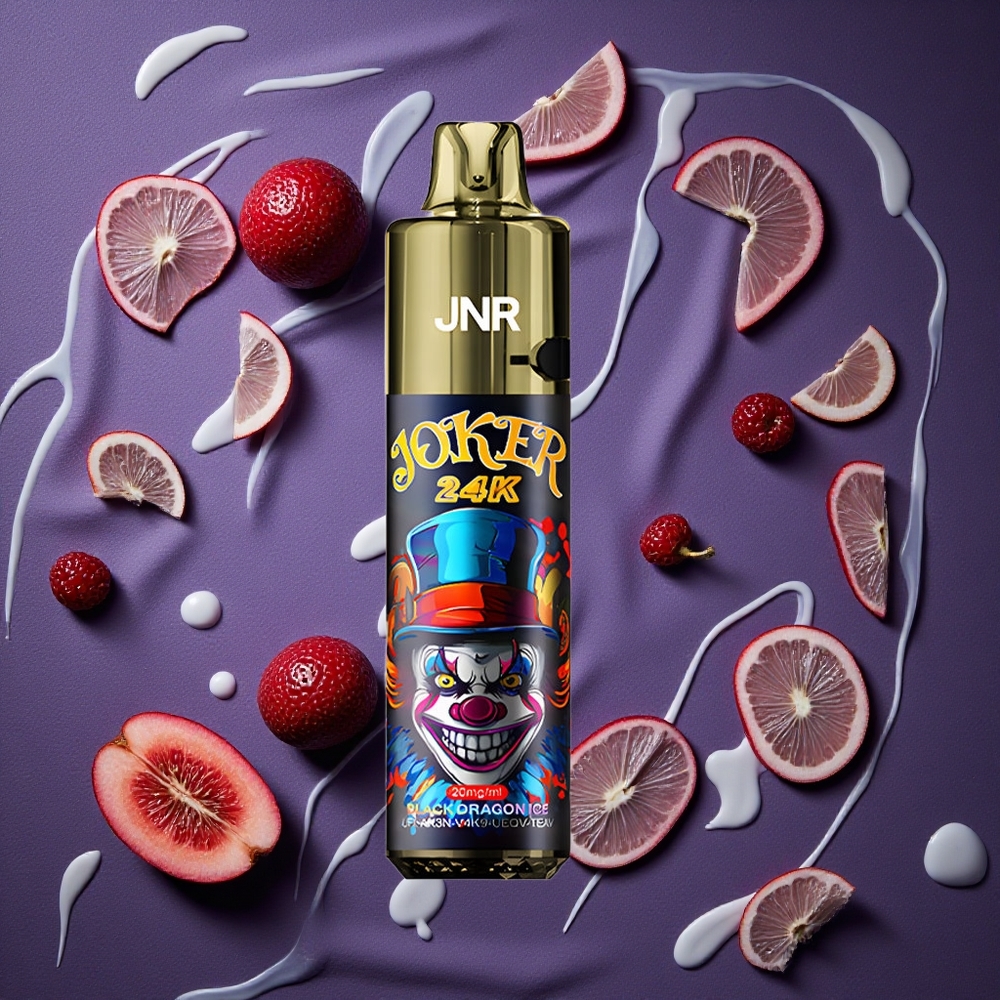 JNR Joker 24K Puffs Zwarte Draak Ijs 2% Nicotine 24000 Puffs