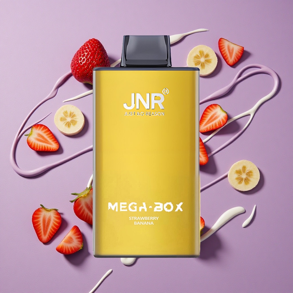 JNR Mega Box 25000 Puffs Aardbei Banaan 850mAh Dual Mesh