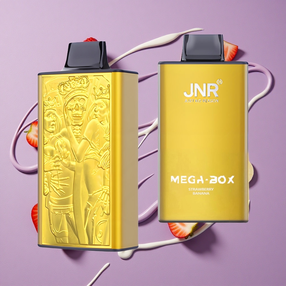 JNR Mega Box 25000 Puffs Aardbei Banaan 850mAh Dual Mesh