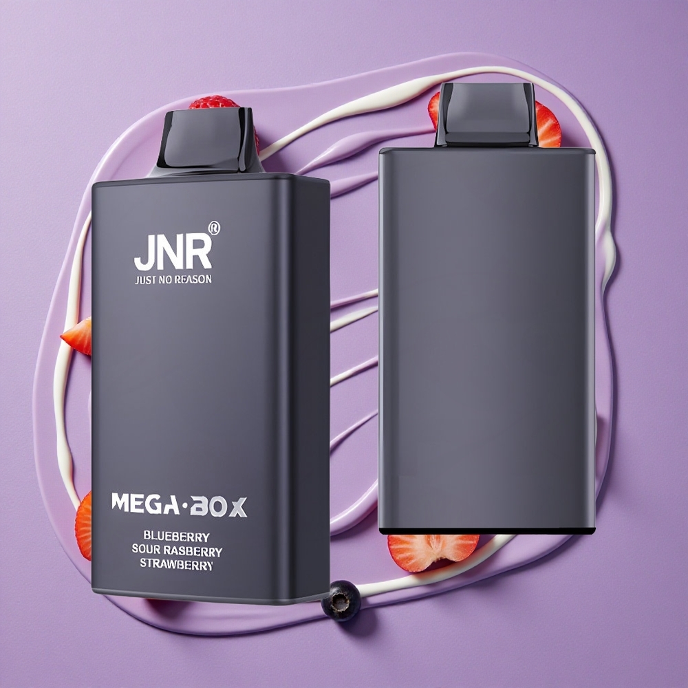JNR Mega Box 25000 Puffs Bosbes Zure Framboos Aardbei 30ml 850mAh