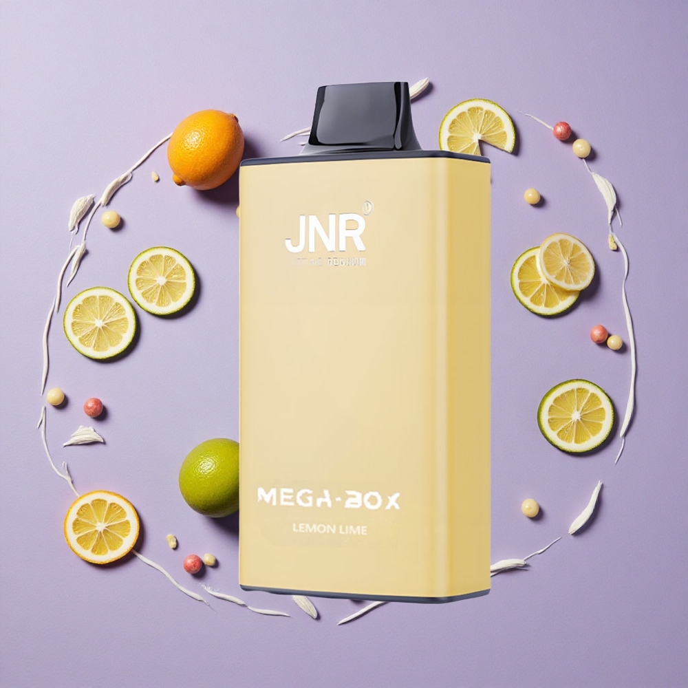 JNR Mega Box 25000 Puffs Citroen & Limoen 30ml Dual Mesh