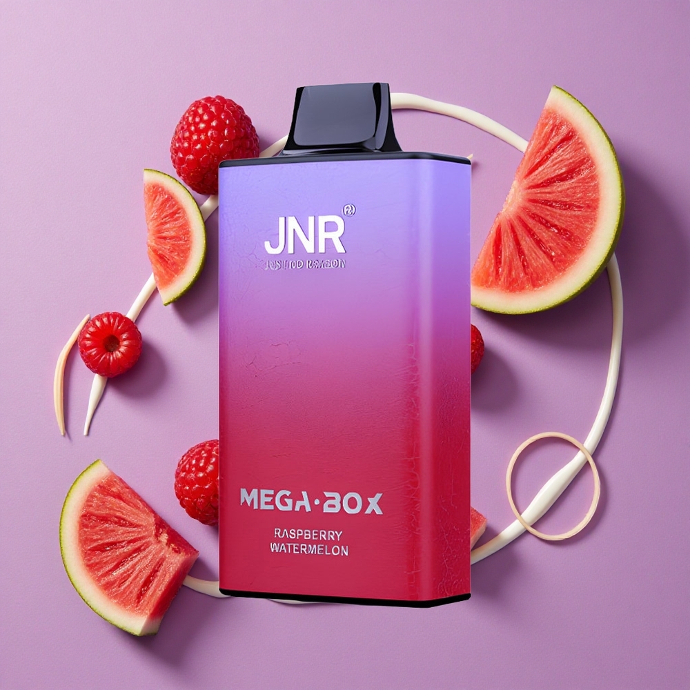 JNR Mega Box 25000 Puffs Framboos Watermeloen 30ml 850mAh