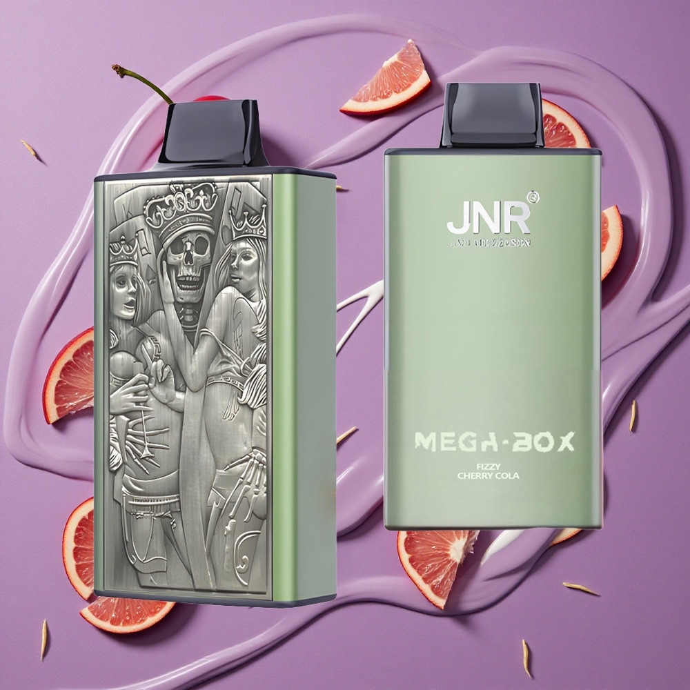 JNR Mega Box 25000 Puffs Frisse Kersencola Dual Mesh & Type-C