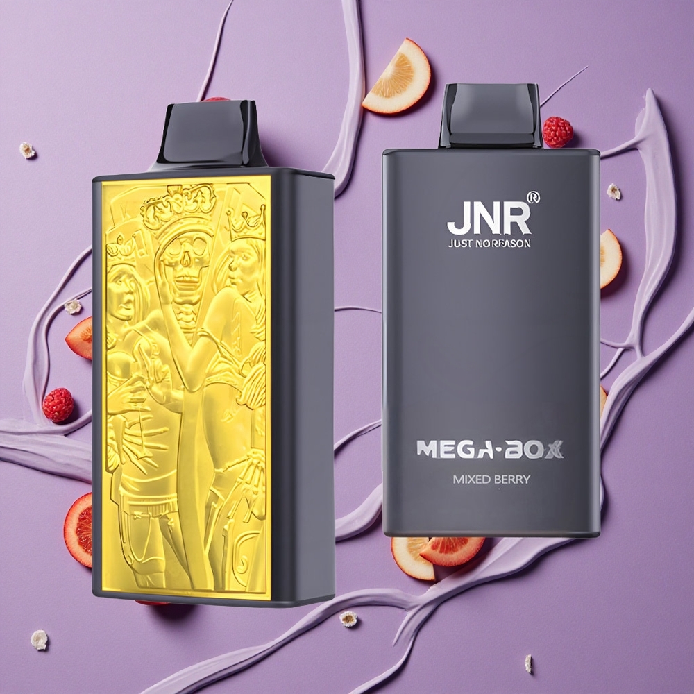 JNR Mega Box 25000 Puffs Gemengde Bes Wegwerp Vape met 30ml Vloeistof en Dual Mesh Coil
