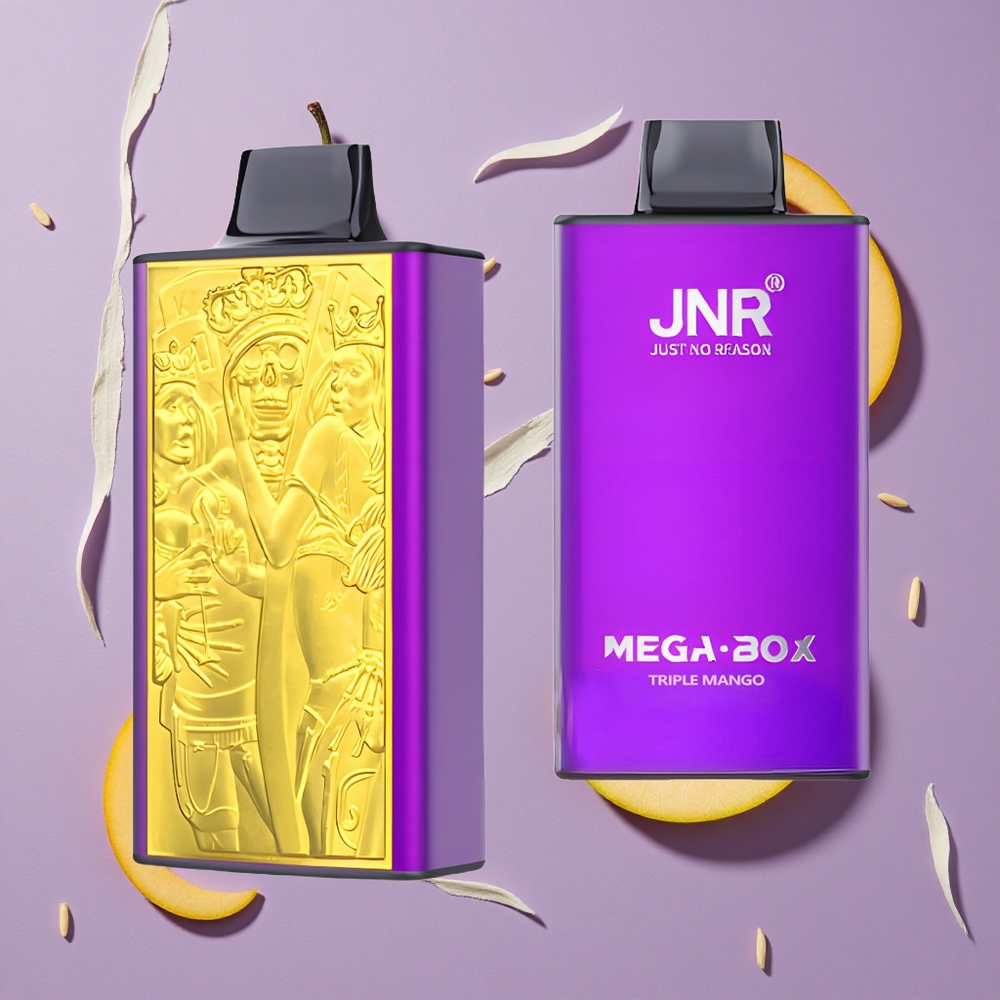 JNR Mega Box 25000 Puffs Triple Mango 30ml Dubbel Mesh Coil