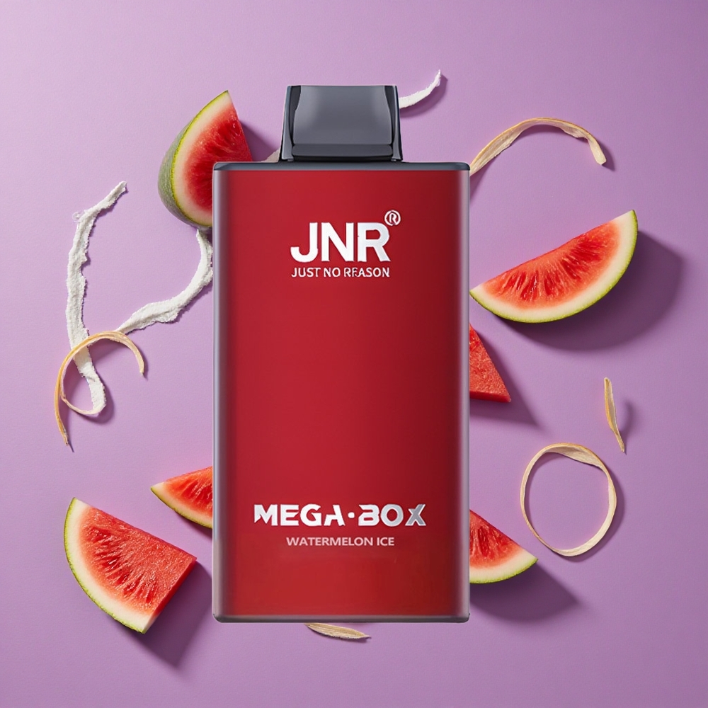 JNR Mega Box 25000 Puffs Watermeloen IJs 30ml & Dual Mesh