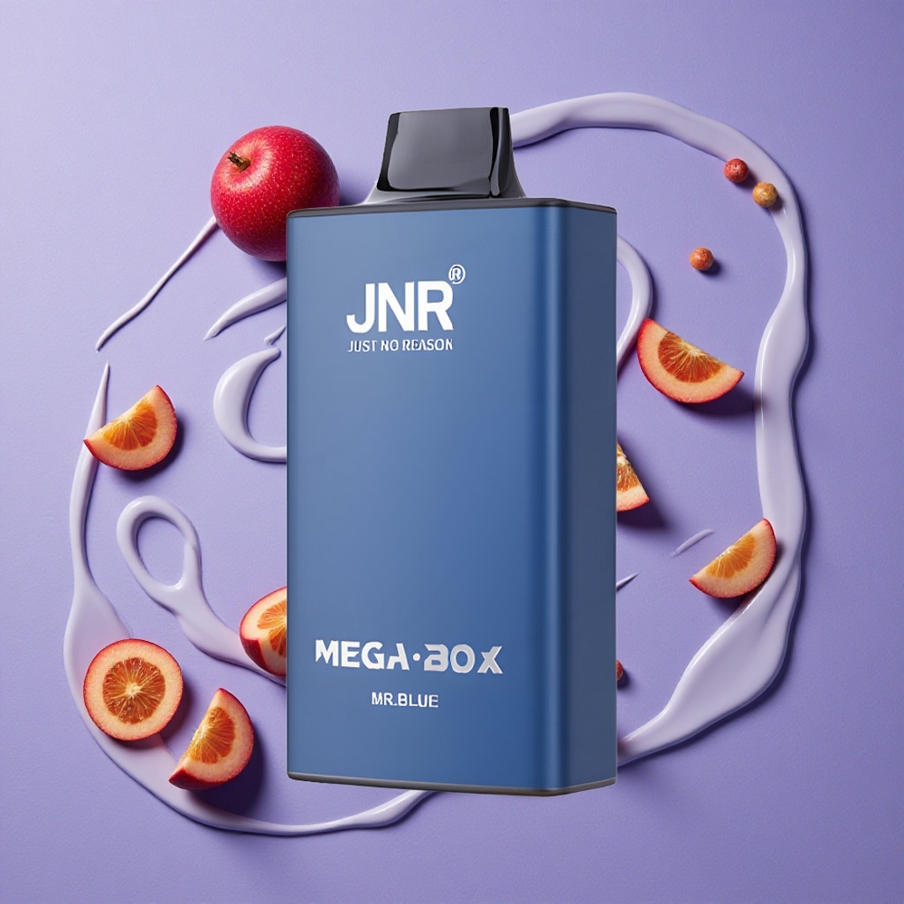 JNR Mega Box 25000 Puffs Wegwerp Vape 30ml Heer Blauw