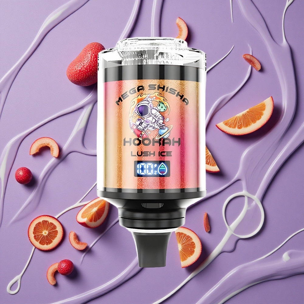 JNR Mega Shisha Hookah 100K Desktop Compatibel 60ml Lush IJs