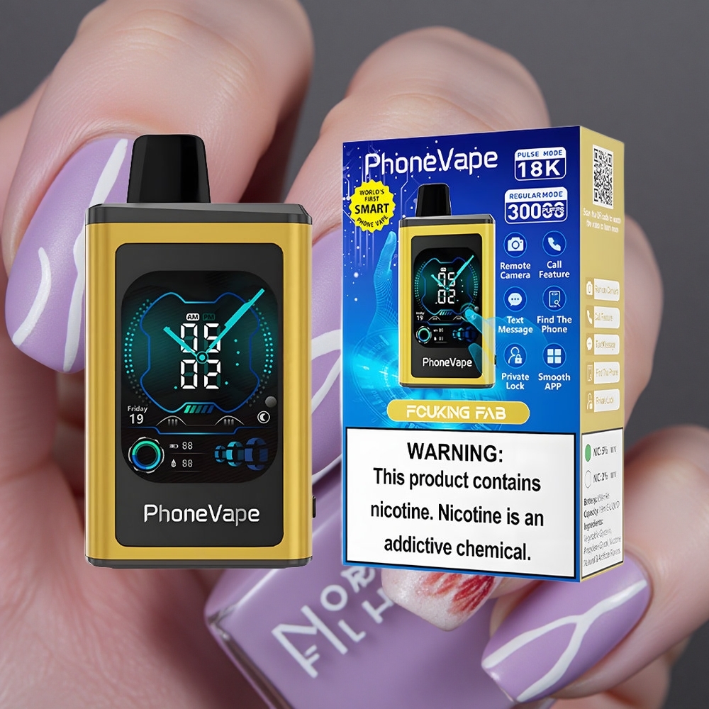 JNR PhoneVape 30000 puffs App Gecontroleerd Type-C Oplaadbaar Fucking Fab