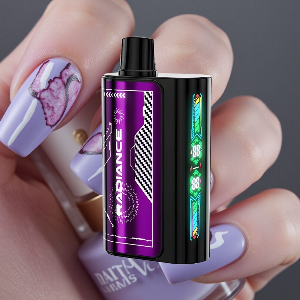 JNR Radiance 31000 Puffs Blauwe Framboos Kers Dual Mesh Coil