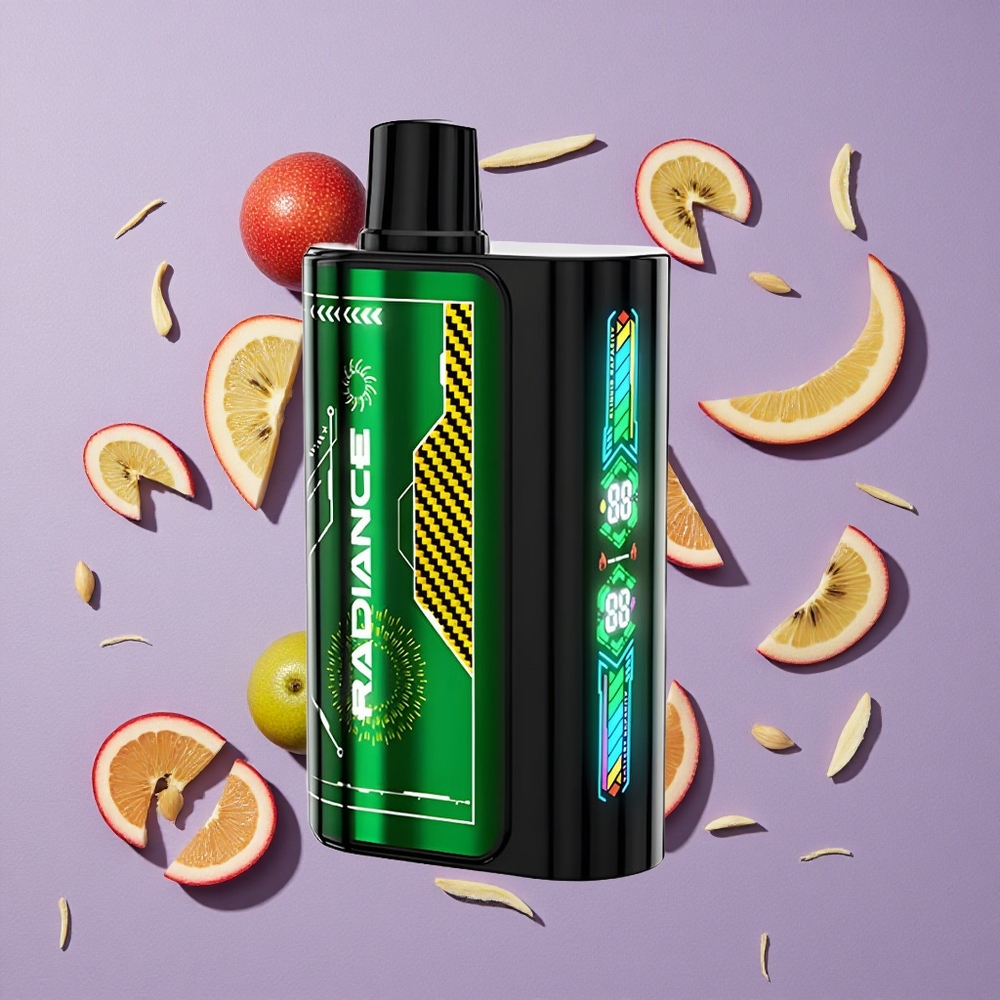 JNR Radiance 31000 Puffs Passievrucht Kiwi 28ml Dual Mesh