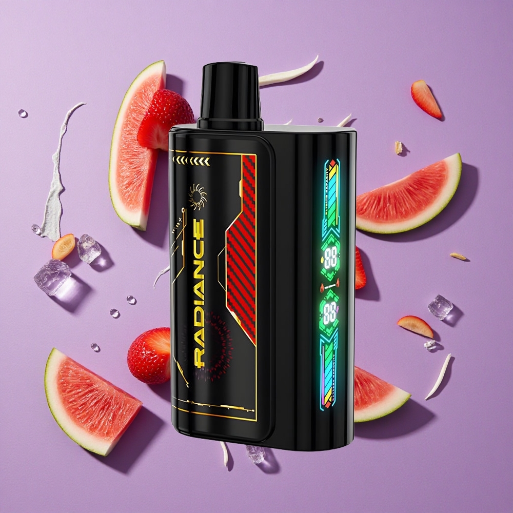 JNR Radiance 31000 Puffs Watermeloen IJs Wegwerp Vape Dual Mesh Coil 28ml