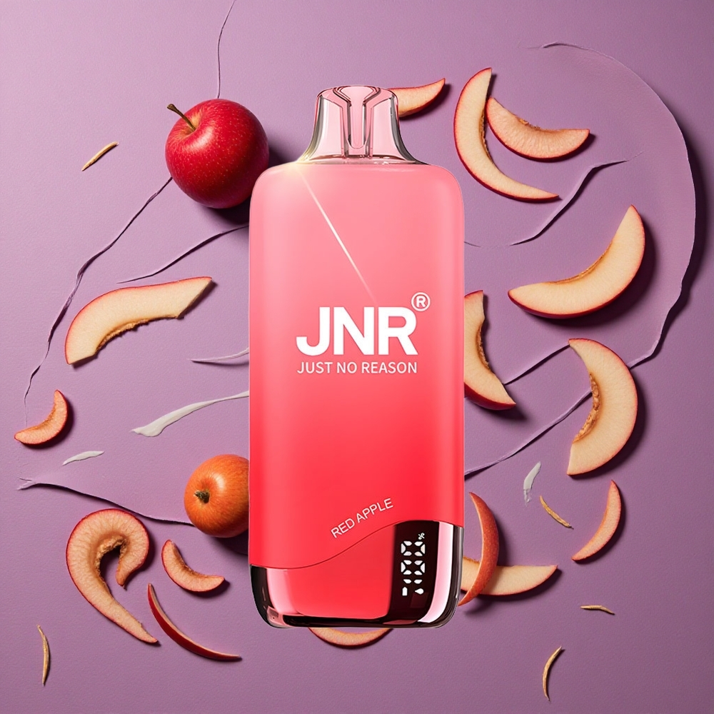 JNR Rainbow 10500 Puffs 18ml Rode Appel Wegwerp Vape