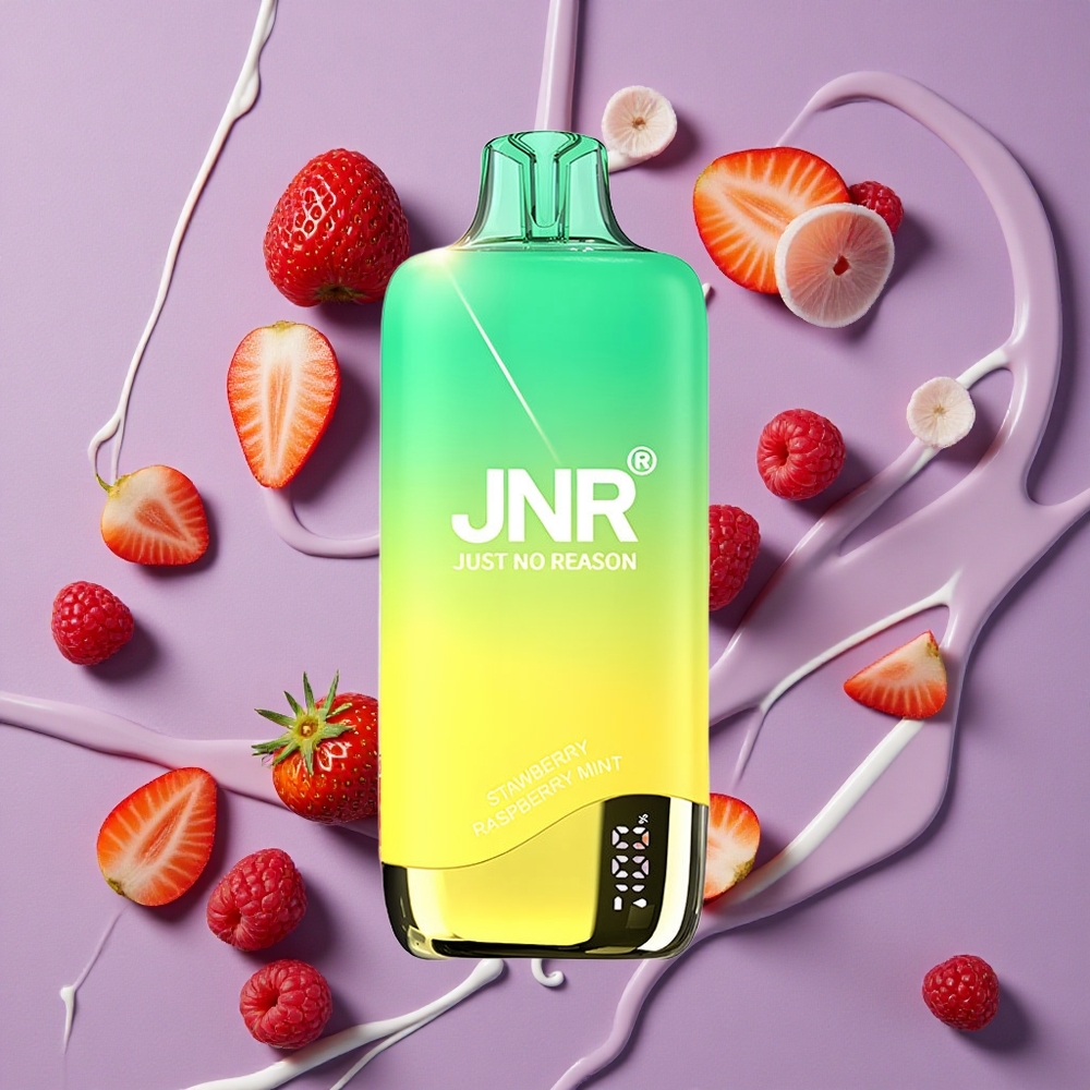 JNR Rainbow 10500 Puffs Aardbei Framboos Munt 18ml 600mAh