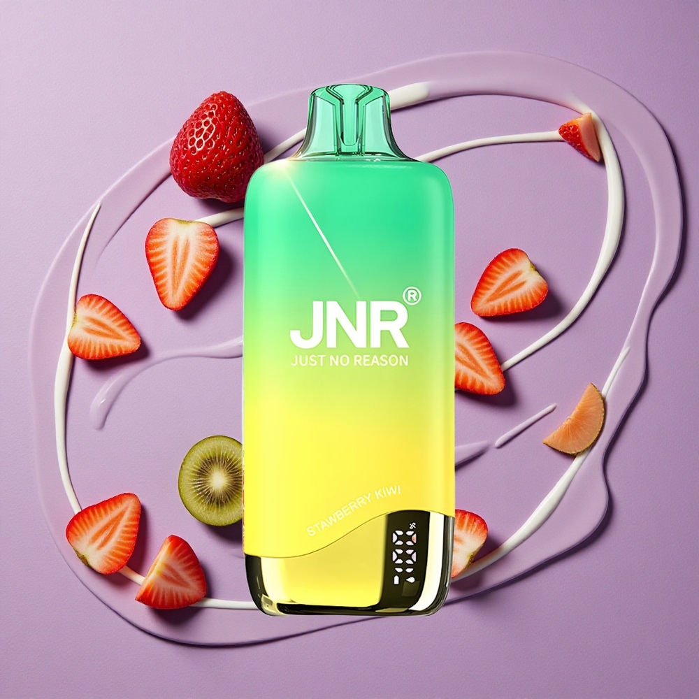 JNR Rainbow 10500 Puffs Aardbei Kiwi 18ml Tank 0.8ohm Mesh