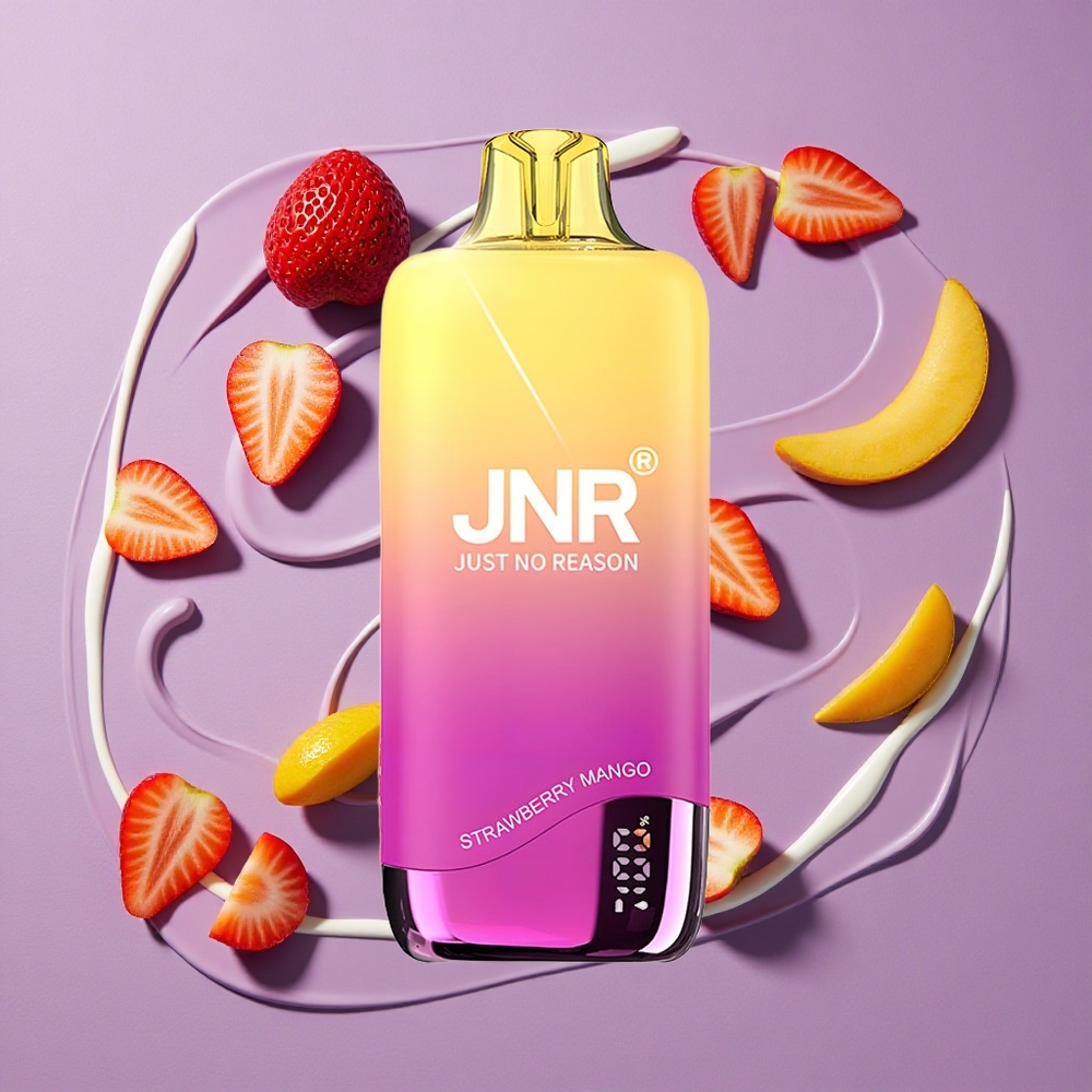 JNR Rainbow 10500 Puffs Aardbei Mango 18ml 600mAh