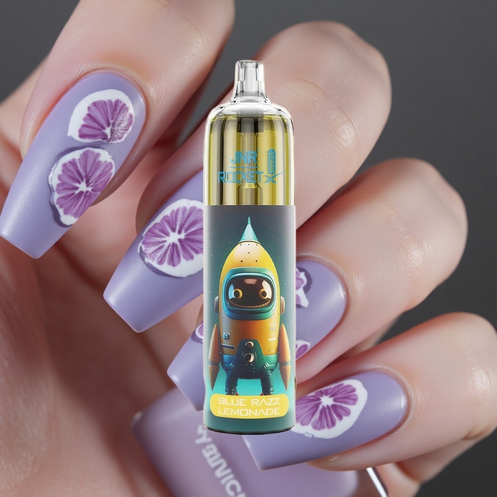 JNR Rocket-X 12400 Puffs Blauwe Framboos Limonade Aanpasbare Luchtstroom 850mAh