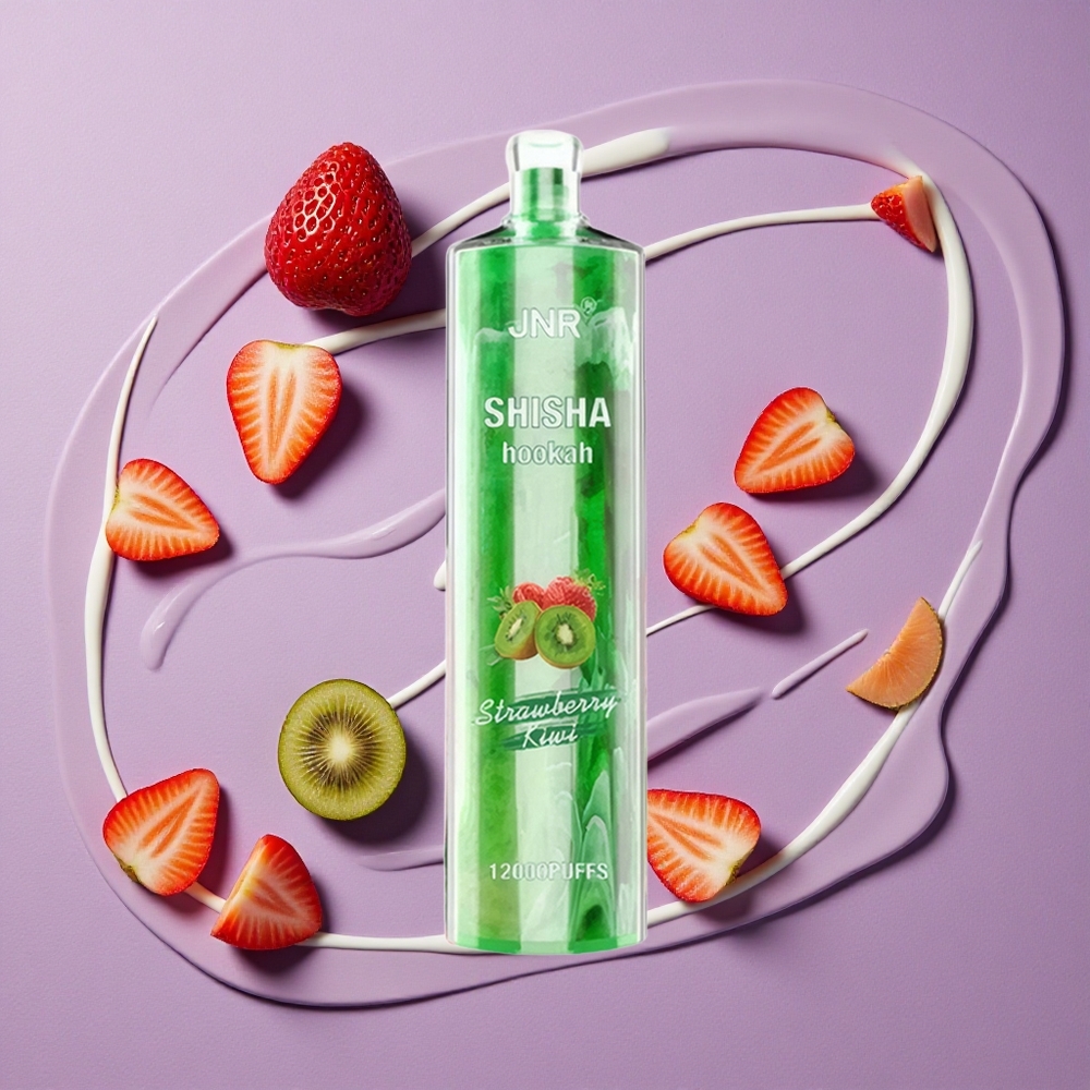 JNR Shisha Hookah 12000 Puffs 24ml Aardbei Kiwi Type-C