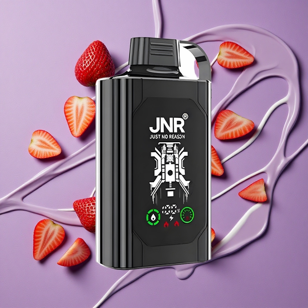 JNR Shisha Hookah Box 20500 Puffs Aardbei Druif Dual Mesh Coil & Type-C Opladen