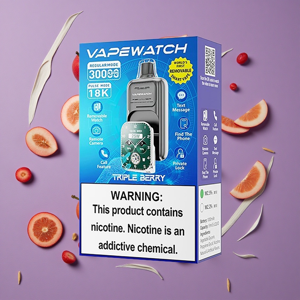 JNR Vape Watch 30000 Puffs Triple Bes (1000mAh, 19mL)