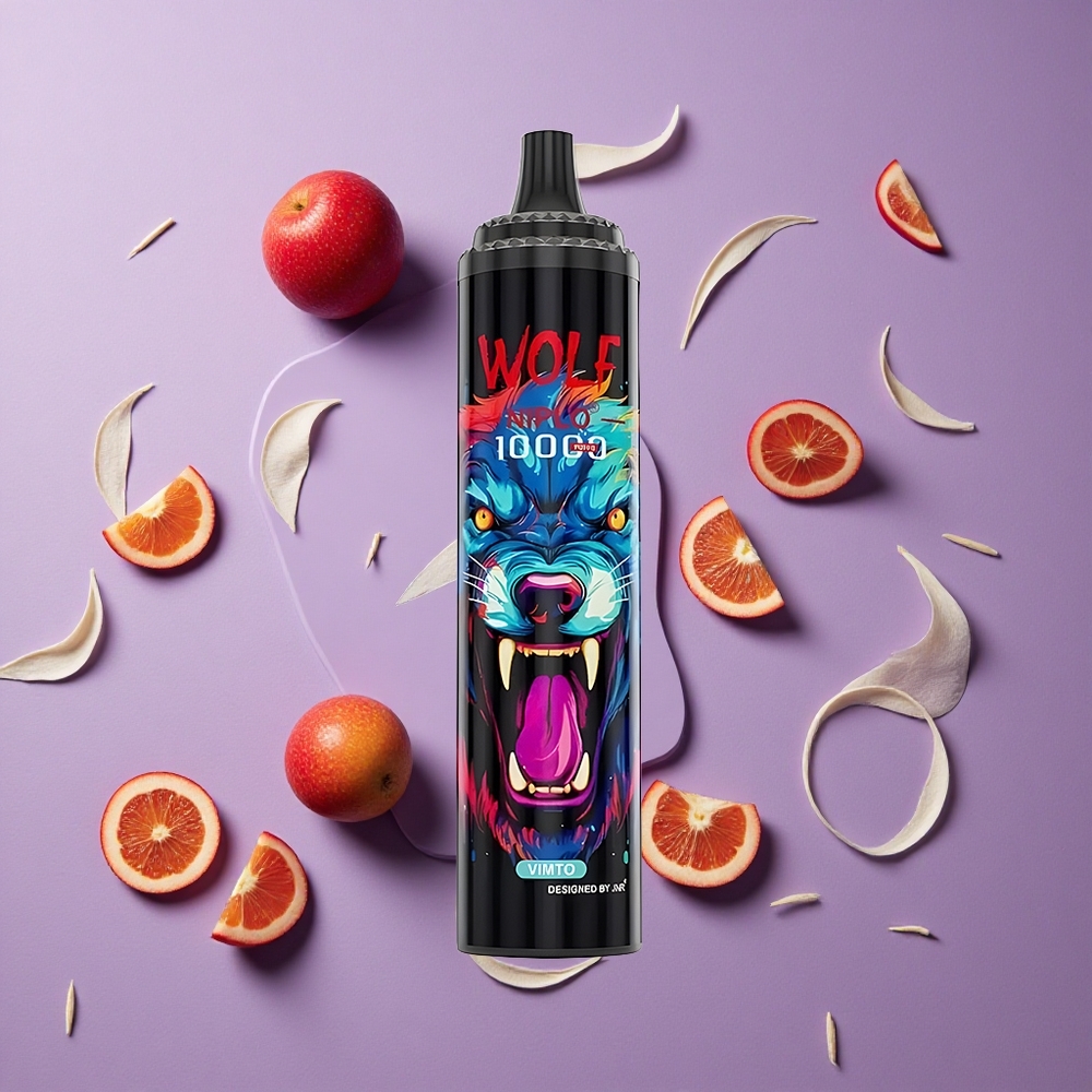 JNR Wolf Niplo 10000 Puffs 20ml Vimto