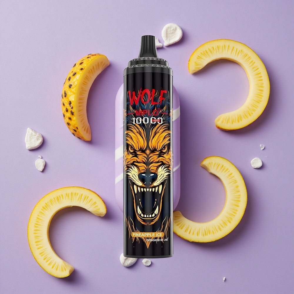 JNR Wolf Niplo 10000 Puffs Ananas IJs 20ml 650mAh
