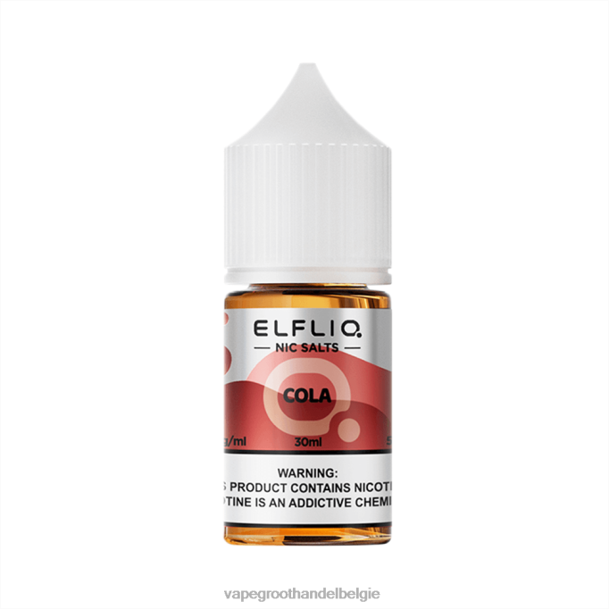 ELFBAR ELFLIQ Nic zout 30 ml cola X066V15 Vape Groothandel Elf Bar