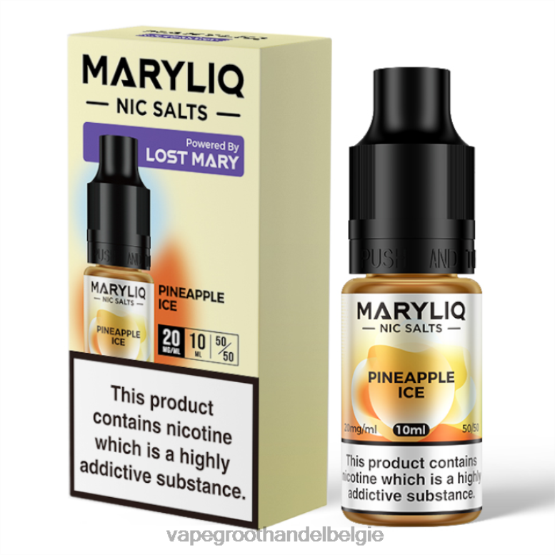 ananas ijs - dampen Belgie 0284V452 LOST MARY MARYLIQ Nic-zouten - 10 ml - 20 mg