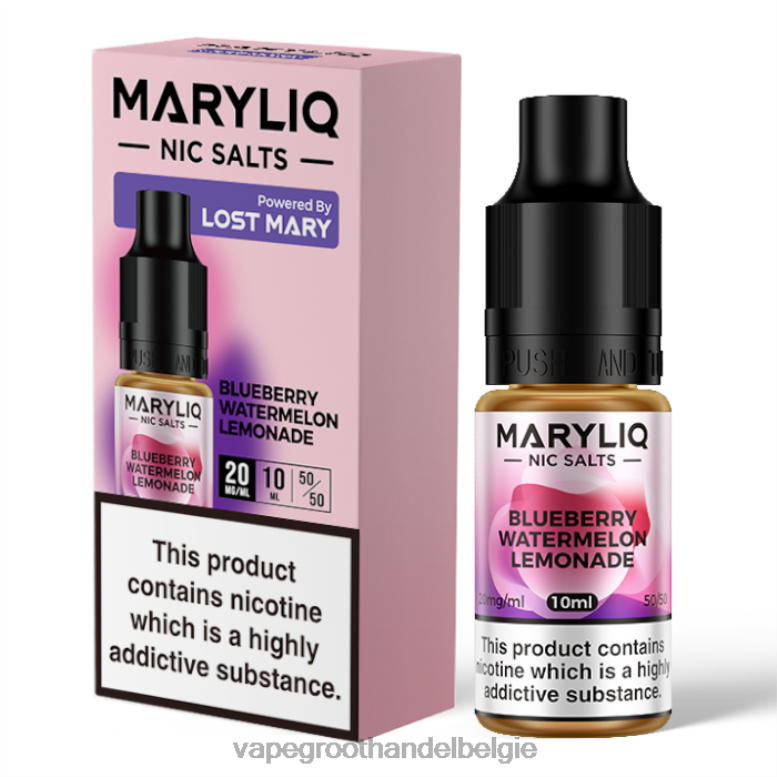 bosbessen watermeloen limonade - dampen Belgie 0284V442 LOST MARY MARYLIQ Nic-zouten - 10 ml - 20 mg