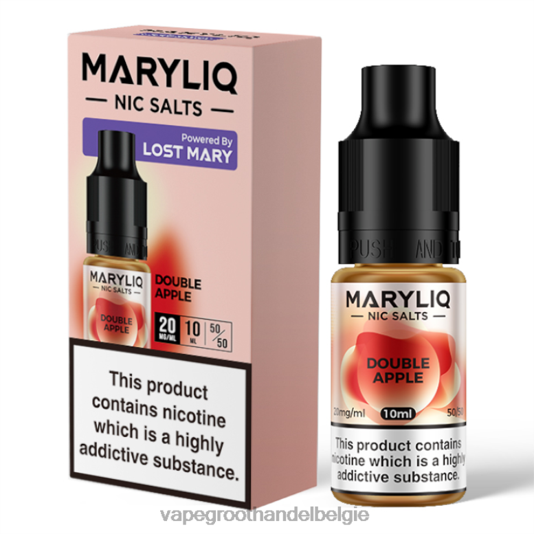 dubbele appel - vape groothandel elf bar 0284V446 LOST MARY MARYLIQ Nic-zouten - 10 ml - 20 mg