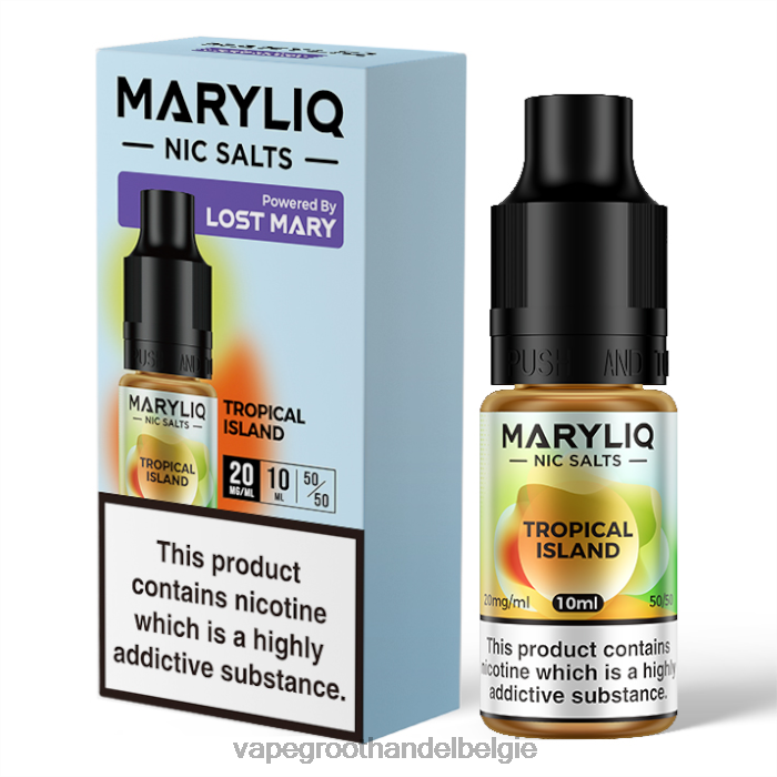tropisch eiland - groothandel vape wegwerp 0284V461 LOST MARY MARYLIQ Nic-zouten - 10 ml - 20 mg