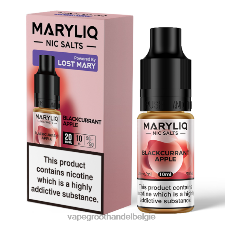 zwarte bessen appel - crystal vape groothandel Belgie 0284V440 LOST MARY MARYLIQ Nic-zouten - 10 ml - 20 mg