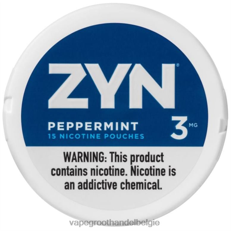 pepermunt - elektronische sigaret winkel 0284V28 ZYN nicotinezakje 3 mg