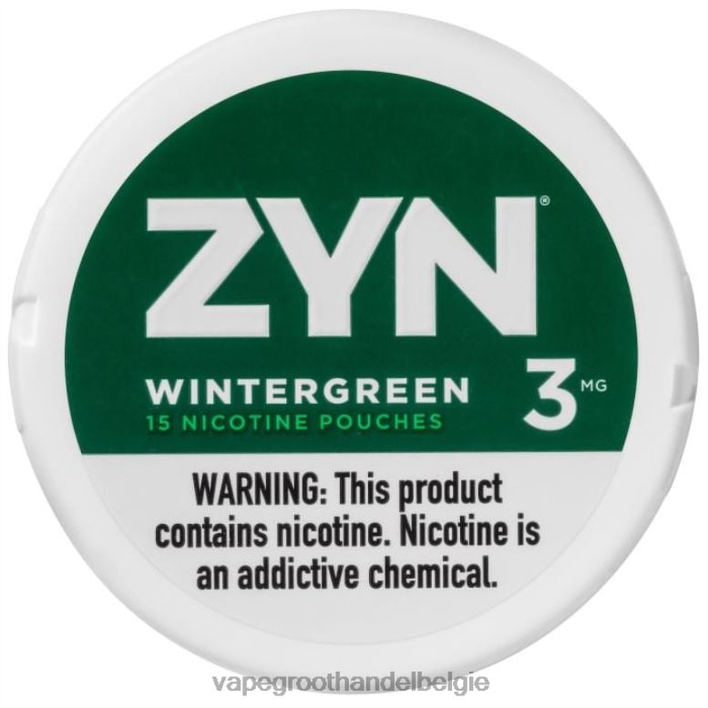 wintergroen - vape groothandel inkoop 0284V24 ZYN nicotinezakje 3 mg