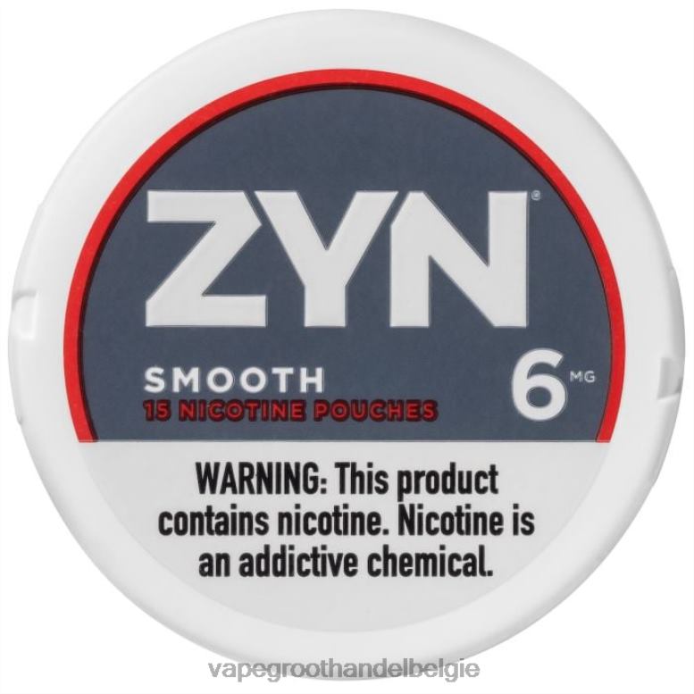 zacht - crystal vape groothandel Belgie 0284V20 ZYN nicotinezakje 6 mg