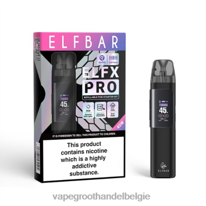 ELFBAR ELFX Pro Open het podapparaat blauw X066V6 Groothandel Vape Wegwerp