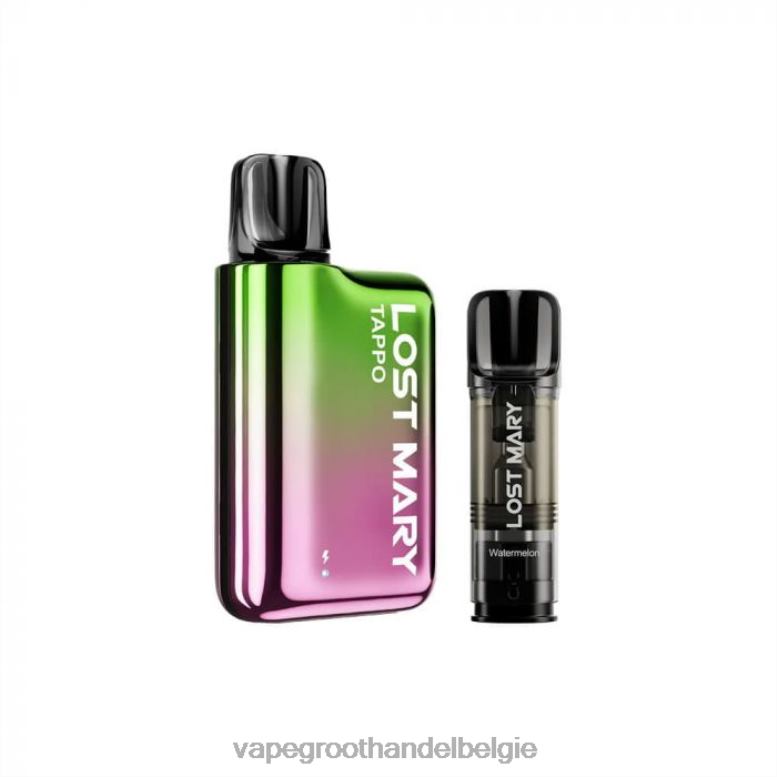 groen roze x watermeloen - elektronische sigaret wegwerp 0284V437 LOST MARY Tappo pod vape-set
