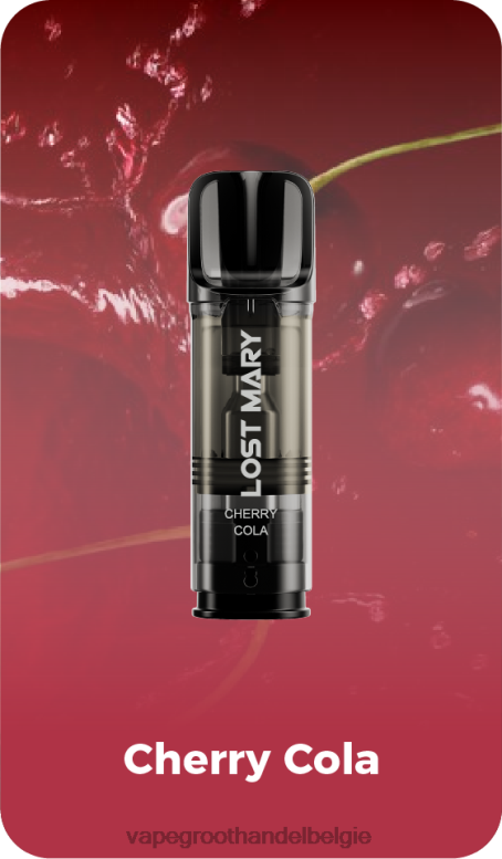 kersen cola - vape groothandel 0284V423 LOST MARY Tappo voorgevulde vervangende peulen