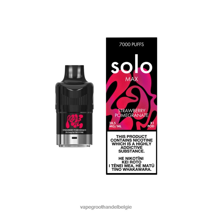 Vape Groothandel Inkoop - Solo MAX peul aardbei granaatappel 866ZBD84