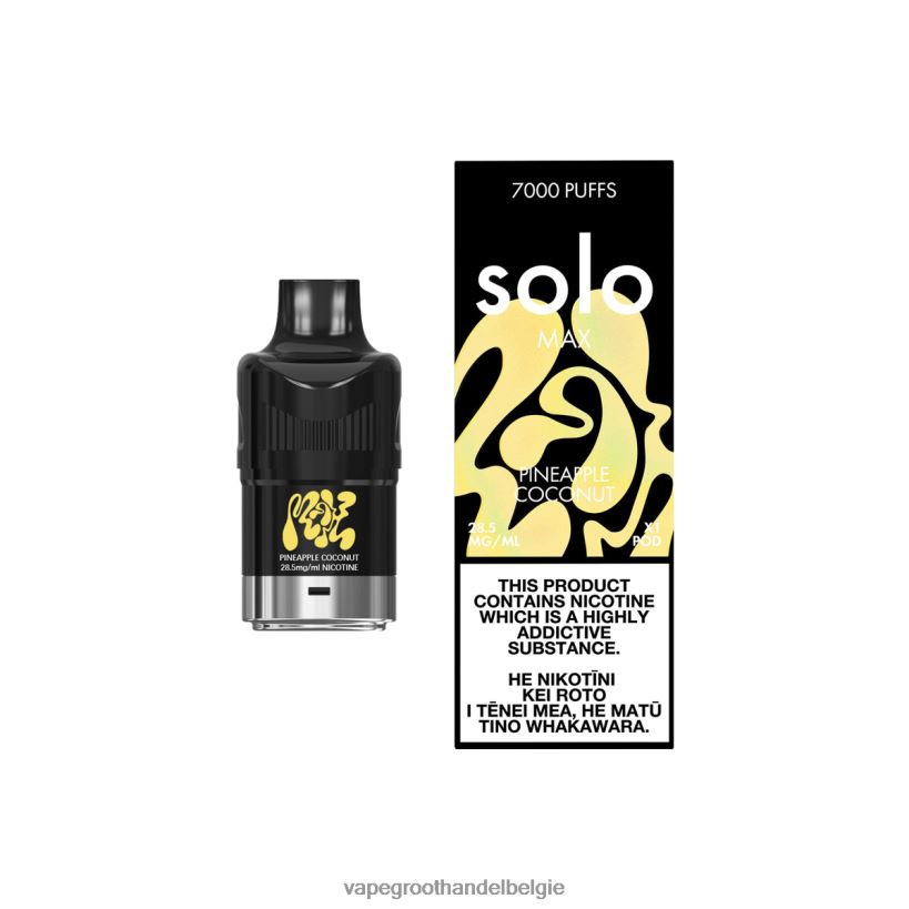 Vape Groothandel Inkoop - Solo MAX peul ananas kokosnoot 866ZBD75